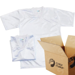 Jersey Aficionado Blanco talla S (Caja de 3) Color Make