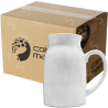 Jarra de cerámica 11oz Blanca Lechera (Caja de 36) Color Make