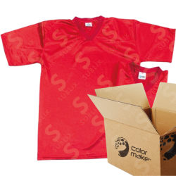 Jersey Aficionado Rojo talla S (Caja de 3) Color Make