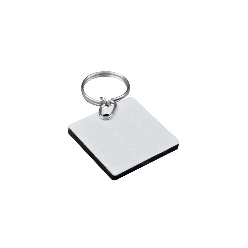 Llavero de MDF 5mm. Doble Cara. Cuadrado ColorMake