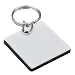 Llavero de MDF 5mm. Doble Cara. Cuadrado ColorMake