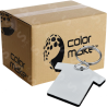 Llavero de MDF Sublimable 5mm Reverso Negro Playera (Caja de 50)  Color Make