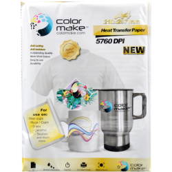 Papel de sublimación A4. Premium ColorMake