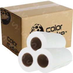 Rollo de papel de sublimación 21cm  X 100m  100gr  (Caja de 3) Color Make