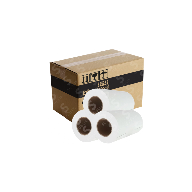 Rollo de papel de sublimación  21cm  X 100m  (Light) (Caja de 3) Blue Heat