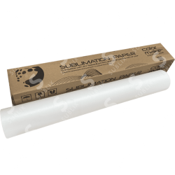Rollo de papel de sublimación 24" X 30m 100gr  Core 2" Color Make