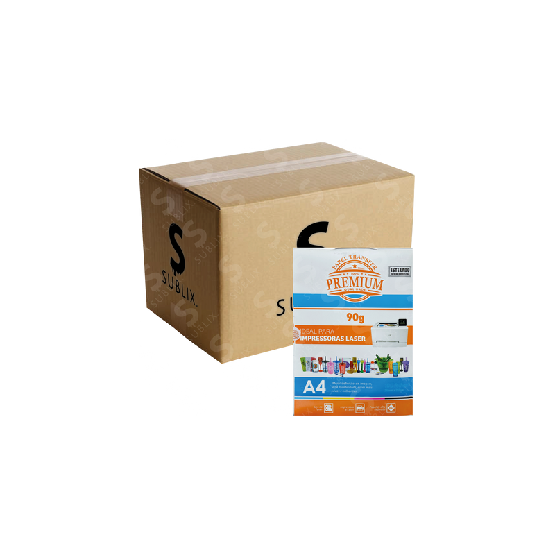Papel Transfer Laser Para Rigidos 90g 1 Hoja A4 (Caja con 10 hojas)