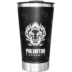 Termo Vaso de acero con destapador 600ml Toro Negro Mate