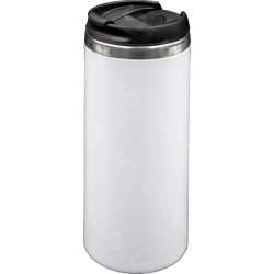 Vaso de Acero 450ml. Tipo Starbucks. Color Blanco ColorMake