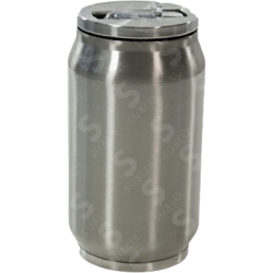 Lata de Acero 300ml Tipo Refresco  Plata Color Make