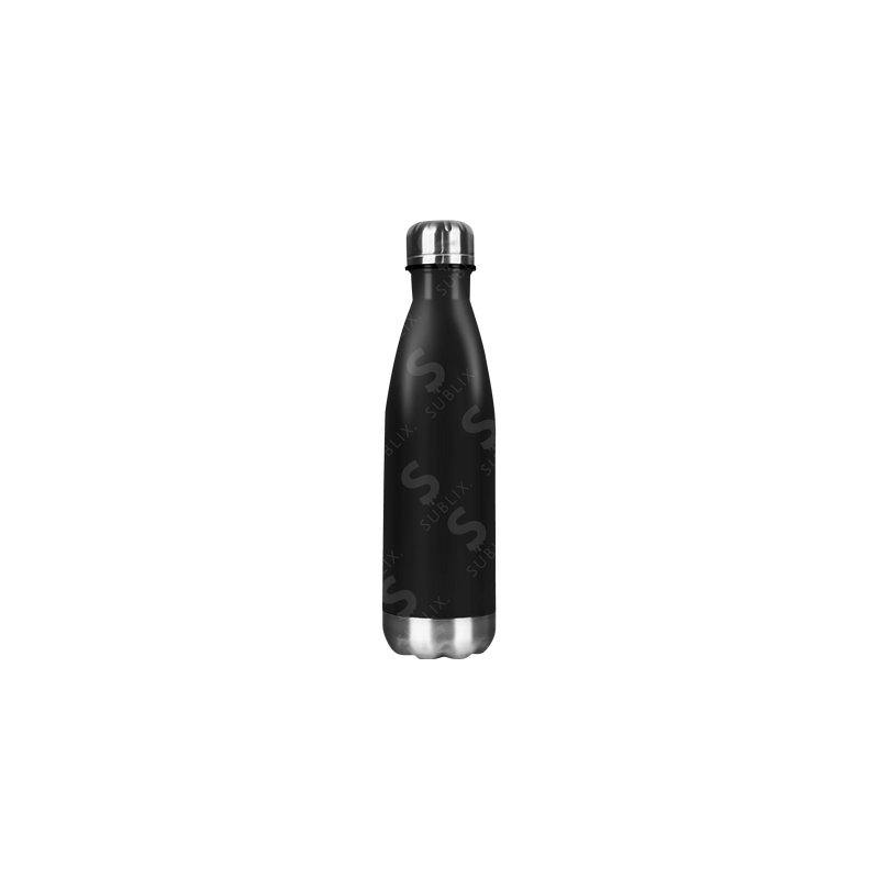 Termo Botella de acero 500ml Fuji Negro Mate