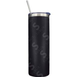 Termo Vaso de acero 600ml Lena Negro Mate