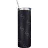 Termo Vaso de acero 600ml Lena Negro Mate