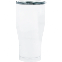 Termo Vaso de acero 20oz Leon blanco