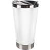 Termo Vaso de acero con destapador 20oz Montejo blanco