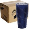 Vaso de Acero 30oz Tipo Viajero Doble Para grabado Láser (Caja de 12) Color Make