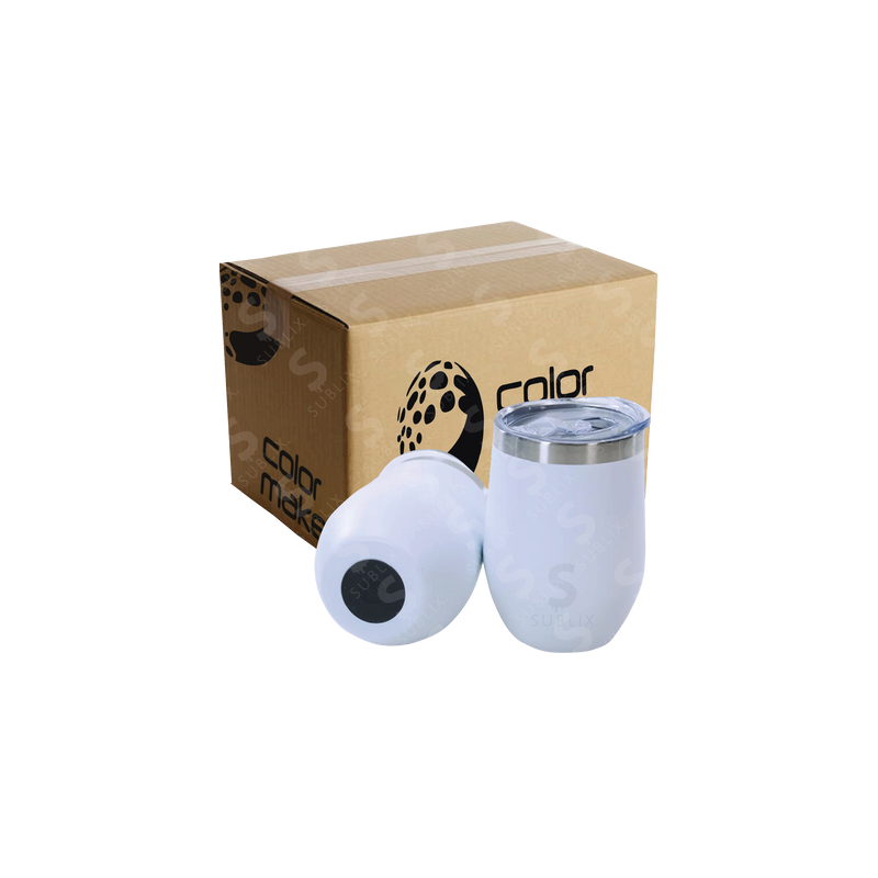Vaso de Acero 300ml Tipo Vinero Para Láser (Caja de 12) Color Make