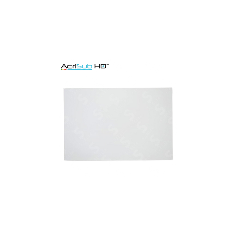 Lámina ACRISUB HD Sublimable Blanco de 40X60cm de 5mm  Color Make