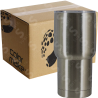Vaso de Acero 30oz. Tipo Viajero Doble. Para Sublimación (Caja de 12 pzas) Color Make