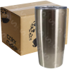 Vaso de Acero 20oz Cónico Tipo Playero (Caja de 24) Color Make