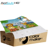 Rompecabezas ACRISUB HD Sublimable 12 Piezas A4  Blanco de 5mm  (Caja de 15) Color Make