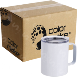 Taza de Acero 300ml Coffee Tipo Camper Chico (Caja de 12) Color Make