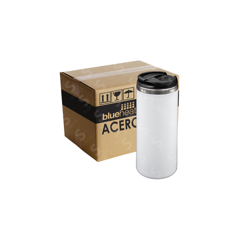 Vaso de Acero 450ml Tipo Starbooks (Caja de 12) Blue Heat