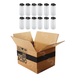 Vaso de Acero 450ml Tipo Starbooks (Caja de 12) Blue Heat