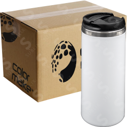 Vaso de Acero 450ml Tipo Starbooks (Caja de 12) Color Make