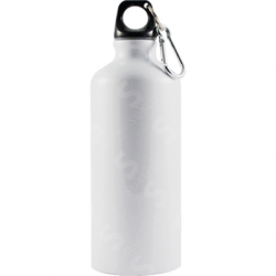Botella de aluminio 600ml. Deportiva color blanco ColorMake