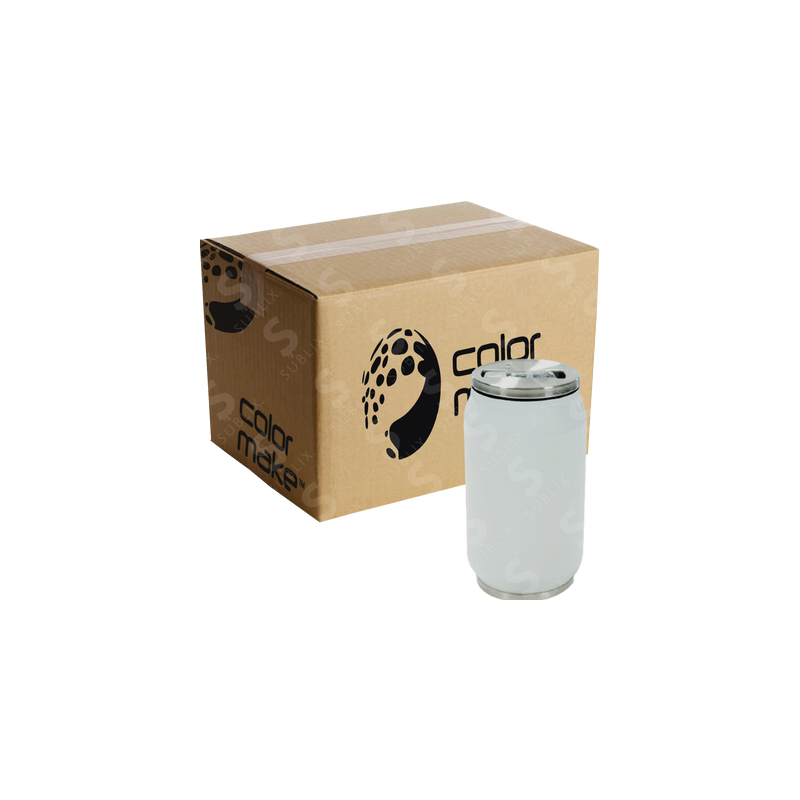 Lata de Acero 300ml Tipo Refresco (Caja de 24) Color Make