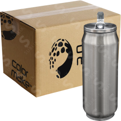 Lata de Acero 450ml Tipo Refresco (Caja de 24) Color Make