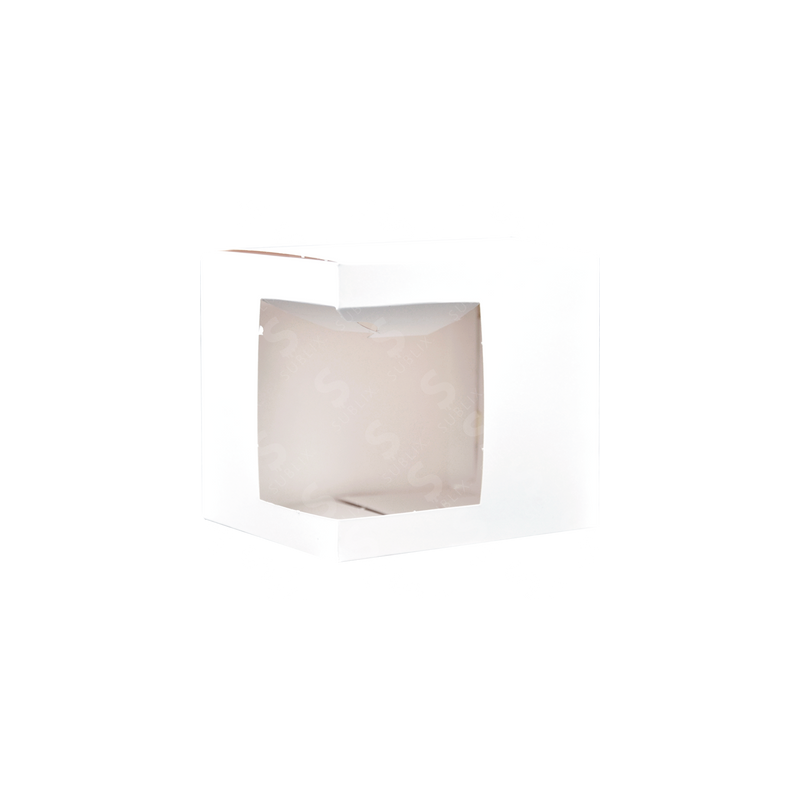 Caja Con Ventana Para Tazas De 11 Oz