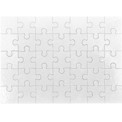 Rompecabezas Carton A5 35 Pcs 20x14 Blanco