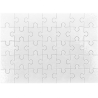 Rompecabezas Carton A5 35 Pcs 20x14 Blanco