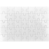 Rompecabezas Carton A5 35 Pcs 20x14 Blanco