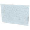 Rompecabezas Carton A4 70 Pcs 29x20 Blanco