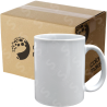 Taza de cerámica 11oz Blancacaja reforzada  Grado AAA (Caja de 36) Color Make