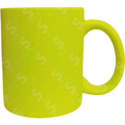 Taza de cerámica 11oz. Neón Color Make