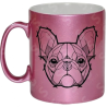 Taza de cerámica 11oz. Perlada Color Make