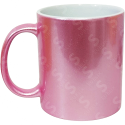Taza de cerámica 11oz. Perlada Color Make
