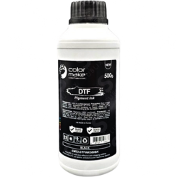 Tinta DTF Etiqueta Negra 1kg  Black Color Make
