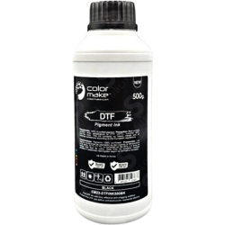 Tinta DTF Etiqueta Negra 1kg  Black Color Make