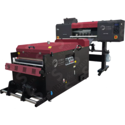 Sistema de Impresión DTF 704i Color Make High Speed; Impresora DTF 4 Cabezales Epson i3200  (Incluye: Impresora, Horno, Tintas, 