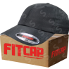Gorra FitCap Adulto Modelo Beta No 030 Color Negro Caja de 6 pzas)